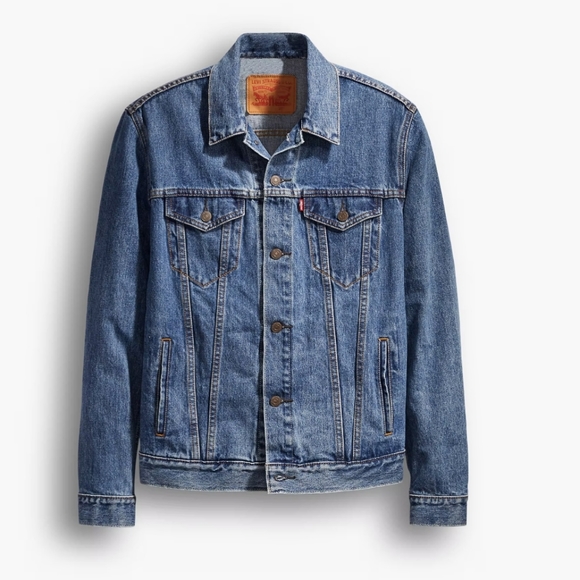 Levi's Other - NWT Levi's Men's Trucker Jacket Dark Wash Denim Jacket